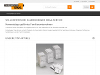 fahrenberger-shop.de Webseite Vorschau