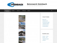 betonwerk-steinbach.de Webseite Vorschau