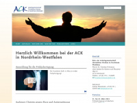 ack-nrw.de Webseite Vorschau