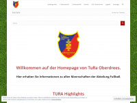 tura-oberdrees.de Webseite Vorschau