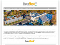 dyna-mesh.com Webseite Vorschau