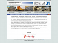 kuenstler-bahntechnik.de Webseite Vorschau