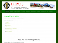 fehmer-agrarservice.de Webseite Vorschau