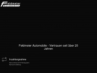 feldmeier-automobile.de Webseite Vorschau