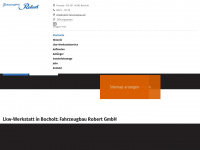 robert-fahrzeugbau.de Webseite Vorschau