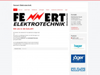 fennert-elektrotechnik.de Webseite Vorschau