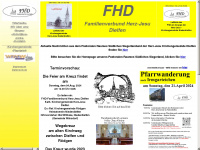 fhd-dielfen.de Webseite Vorschau