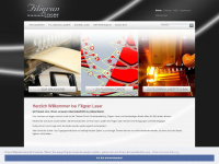 filigran-laser.de Webseite Vorschau