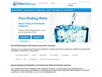 filterwater.com Webseite Vorschau
