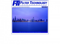 filter-technology.com Webseite Vorschau