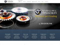 visualtrader.it Webseite Vorschau