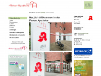 finken-apotheke.com Webseite Vorschau