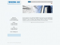 bigoba.ch Webseite Vorschau