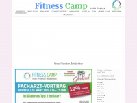 fitness-camp-dorsten.de Webseite Vorschau