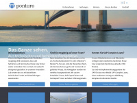 ponturo.com Webseite Vorschau
