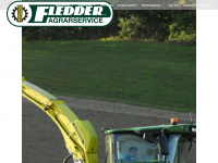 fledder-agrarservice.de Webseite Vorschau