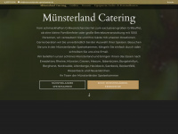 muensterland-catering.de Webseite Vorschau