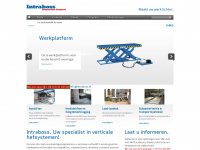 intraboss.nl Webseite Vorschau