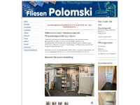 fliesen-polomski.de Webseite Vorschau