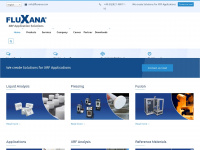 fluxana.com Webseite Vorschau