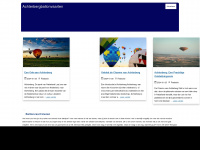 achterbergballonvaarten.nl Webseite Vorschau