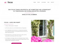 focus-team.de Webseite Vorschau