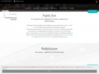 form-art.de Webseite Vorschau