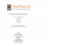 formenbau-hanfland.de Webseite Vorschau