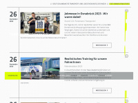 forstmann-transporte.com Webseite Vorschau