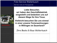 foto-walterbusch.de Webseite Vorschau
