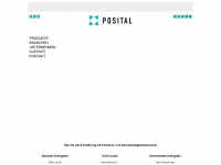 posital.com Webseite Vorschau