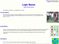 logicmazes.com Webseite Vorschau