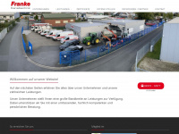 franke-kanaltechnik.de Webseite Vorschau