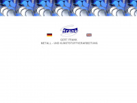 frank-metallverarbeitung.de Webseite Vorschau
