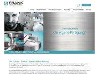 frank-solingen.de Webseite Vorschau