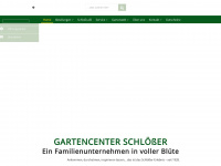 gartencenter-schloesser.de Webseite Vorschau