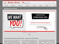 freek.de Webseite Vorschau