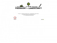 freiraum-landschaft.de Webseite Vorschau