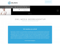 owl-media-werbeagentur.de Webseite Vorschau