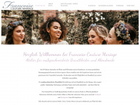 couture-mariage.de Webseite Vorschau