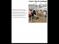 fundort-archaeologie.de Webseite Vorschau