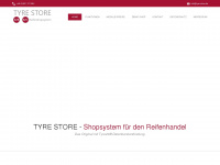 tyre-store.de Webseite Vorschau