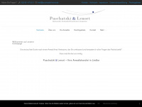 puschatzki-lenort.de Webseite Vorschau