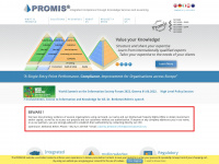 promis.eu Webseite Vorschau