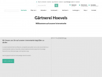 gaertnerei-hoevels.de Webseite Vorschau