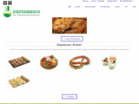 bäckerei-diepenbrock.de Webseite Vorschau