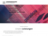 zimmermann-medien.de Webseite Vorschau