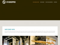studiopro.de Webseite Vorschau