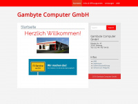 gambyte.de Webseite Vorschau