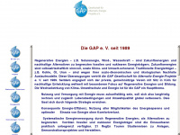 gap-ev.de Webseite Vorschau